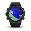 Garmin Descent Mk2S, Carbon Gray DLC with Black Silicone Band Model