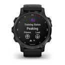 Garmin Descent Mk2S, Carbon Gray DLC with Black Silicone Band Model