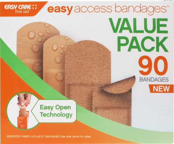 Easy Access Bandages Canada Value Pack 90pc