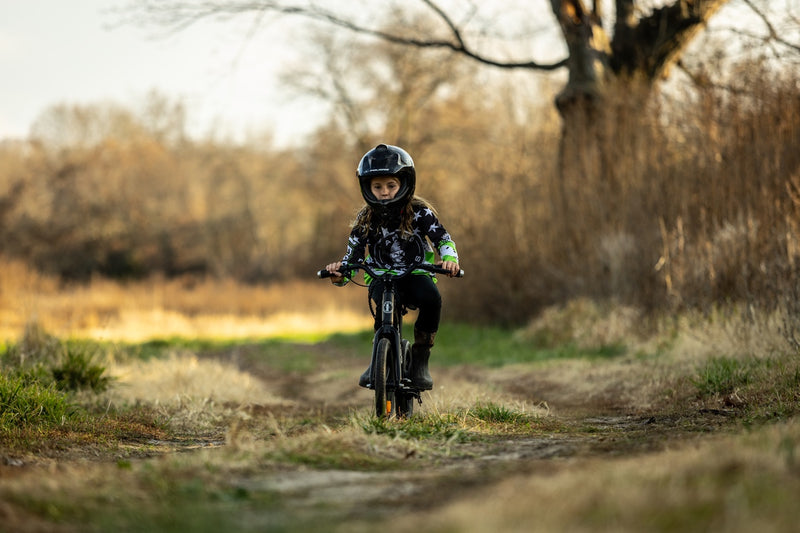 Rambo Lil' Whip 16" Youth Electric Bicycle, Matte Black, Model