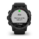 Garmin Descent Mk2S, Carbon Gray DLC with Black Silicone Band Model