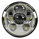 5.75" DOT LED Motorcycle Headlight with DRL Halo