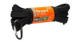 SOL 550 Paracord 100 ft with Carabiner