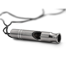 SOL Rescue Metal Whistle, 2 Pack