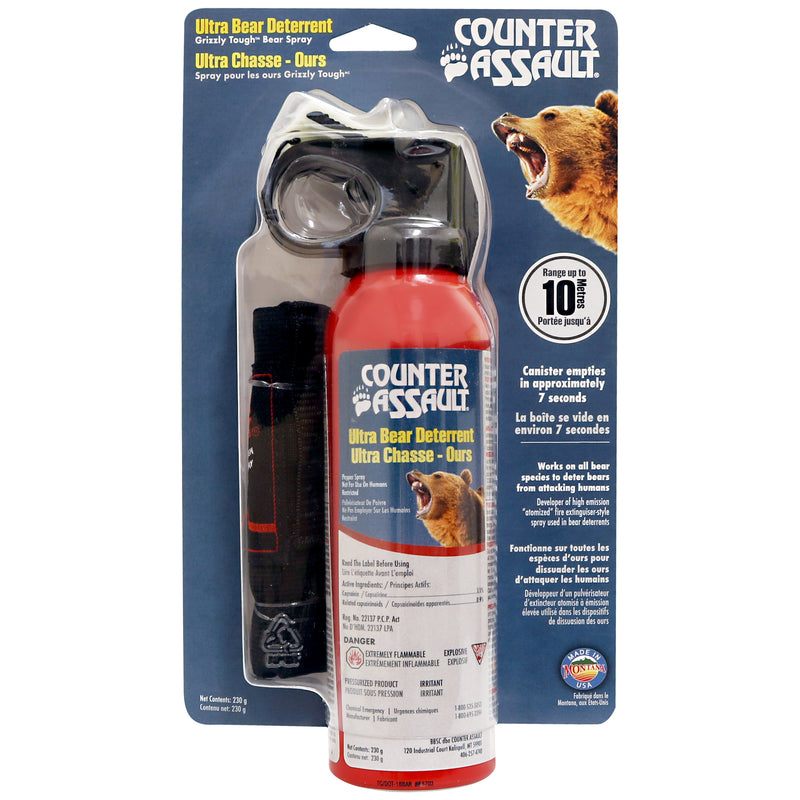 Counter Assault Bear Deterrent, 230 g. with Holster